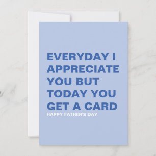 Lustige Vatertagskarte für ihn & Papa