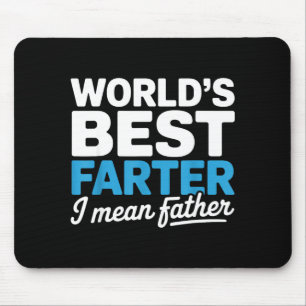 Lustige Vatertagsworte weiter mean Vater Papa Mousepad