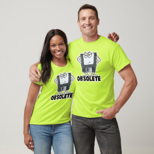 lustige veraltete Diskette T-Shirt