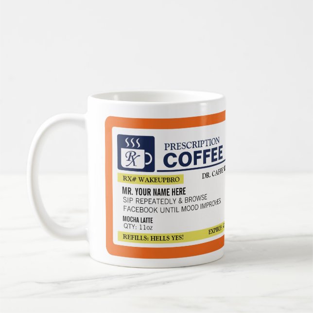 Lustige Verordnungs-Kaffee-Tasse (Lefty) Kaffeetasse (Links)