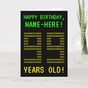 Lustige, verrückte, nerdige "99 JAHRE ALT!" Geburt Karte