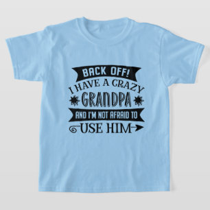 Lustige verrückte Opa-Wortkunst Unisex T-Shirt