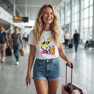 Lustige verrückte skurrile Limonade auf Urlaub Tri-Blend Shirt