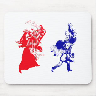 lustige viktorianische Ehe Mousepad