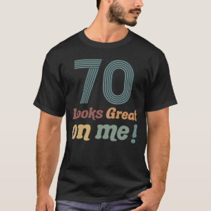 Lustige Vintage 70. Geburtstag T-Shirt