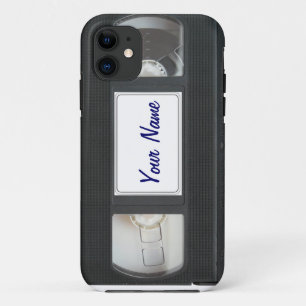 Lustige Vintage 80er Retro VHS Kassetten iPhone Case-Mate iPhone Hülle