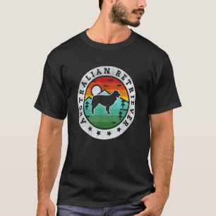 Lustige Vintage Australian Retriever Retro Hundemu T-Shirt