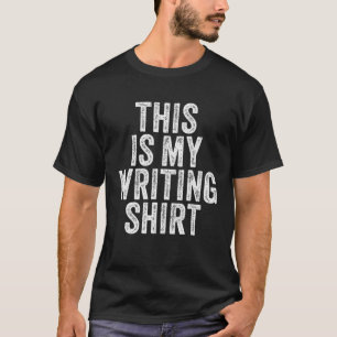 Lustige Vintage-Autoren Dichter Schriftsteller Das T-Shirt