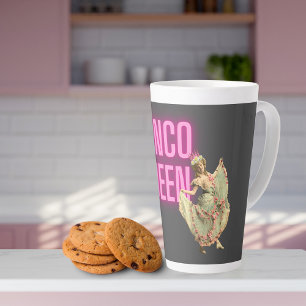 Lustige Vintage-Bunco-Königin  Milchtasse