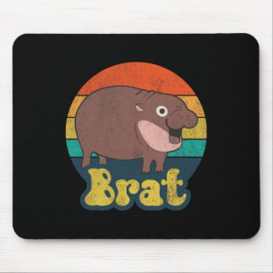 Lustige Vintage-Göre Ba  Mousepad