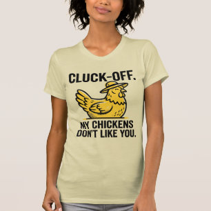 Lustige Vintage-Hühnerliebhaber-Minimalist T-Shirt