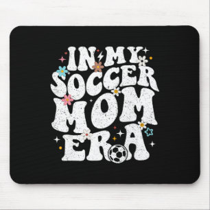 Lustige Vintage In Meiner Fußball-Mutter-Ära Fußba Mousepad