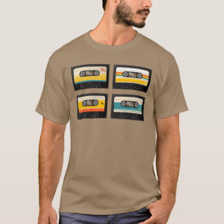 lustige Vintage-Musik-Kassette T-Shirt