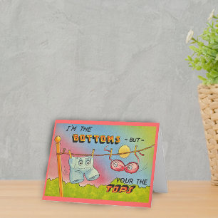 Lustige Vintage-Sprechkleidung Notizkarte Karte