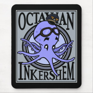 LUSTIGE VINTAGE-STYLE-KRAKEN-MAUSPAD MOUSEPAD