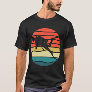 Lustige Vintage-Taucherausrüstung Unterwasser T-Shirt