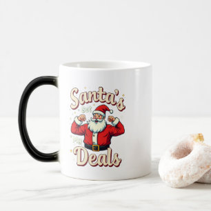 Lustige Vintage-Weihnachtsmann-Deals zum Flexen Verwandlungstasse