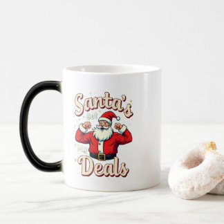 Lustige Vintage-Weihnachtsmann-Deals zum Flexen Verwandlungstasse