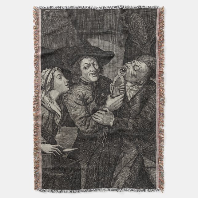 Lustige Vintage Zahnheilkunde-zahnmedizinischer Decke (Vorderseite Vertikal)