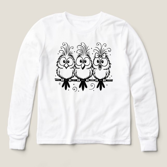 Lustige Vögel Cartoon-56456 (Design Vorderseite)
