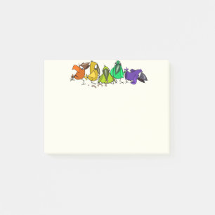 Lustige Vögel Post-it® Notizen