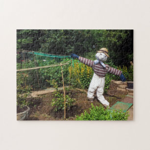 Lustige Vogelscheuche Puzzle