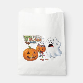 Lustige Vollgroße-Riegel-Geister-Halloween-Geschen Geschenktütchen