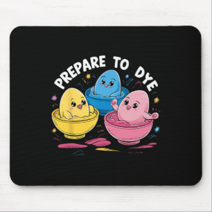 Lustige Vorbereitungen zum Färben Ostereier Jagd G Mousepad