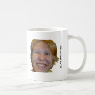 Lustige Vorher-Nachher-Morgencafé-Meme-Tasse Kaffeetasse