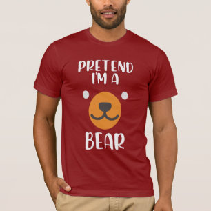 lustige Vorstellung, ich bin ein Bär T-Shirt