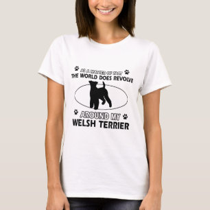 Lustige Waliser-Terrierentwürfe T-Shirt