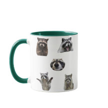 Lustige Waschbär-Meme-Tasse für Meme-Liebhaber Tas