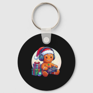 Lustige Weihnachten Gamer Lebkuchen Xmas Gaming Mä Schlüsselanhänger