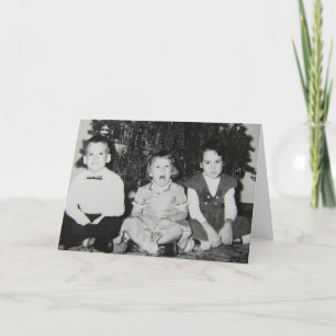 Lustige Weihnachten im Vintage-Stil für Kinder