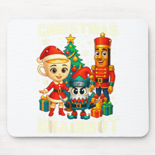 Lustige Weihnachten Italienische Gehirnfäule Itali Mousepad
