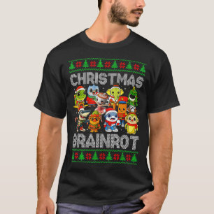 Lustige Weihnachten Italienische Gehirnfäule Itali T-Shirt