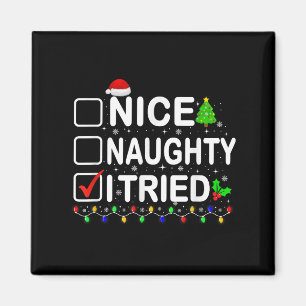 Lustige Weihnachten Santa Hut Xmas Lichter Schön U Magnet