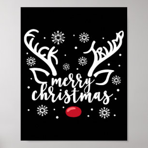 Lustige Weihnachten Subtile versteckte Nachricht F Poster