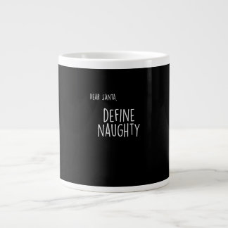 Lustige Weihnachten Unartige Netter Weihnachtsmann Jumbo-Tasse