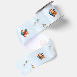 Lustige Weihnachten Wasserfarbe Schmetterling Weih Satinband