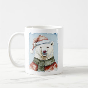 Lustige Weihnachts-Tierfavoriten - Eisbär 1 Kaffeetasse