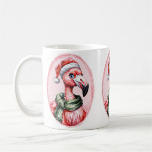 Lustige Weihnachts-Tierfavoriten - Flamingo 1 Kaffeetasse