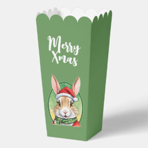 Lustige Weihnachts-Tierfavoriten - Kaninchen 5 Geschenkschachtel