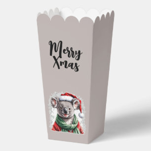Lustige Weihnachts-Tierfavoriten - Koala 1 Geschenkschachtel