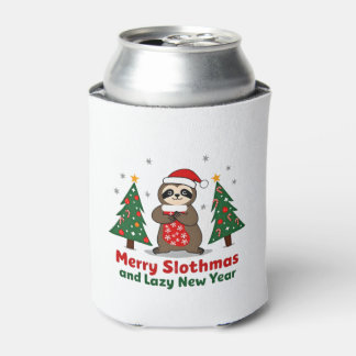 Lustige Weihnachtsbeleuchtung Strumpf Santa Hut Fa Dosenkühler