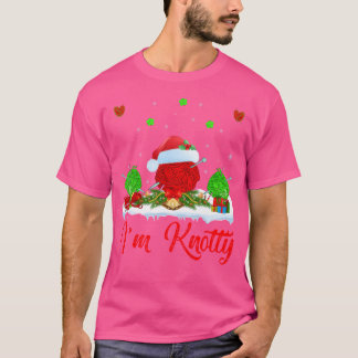 Lustige Weihnachtsbeleuchtung Weihnachtsmann ICH B T-Shirt
