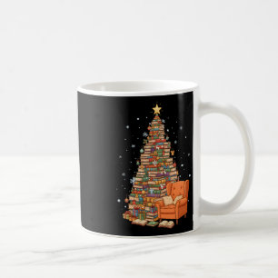 Lustige Weihnachtsbücher Baum Buchliebhaber Lehrer Kaffeetasse