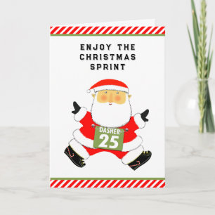 Lustige Weihnachtsfeiertagskarten Feiertagskarte