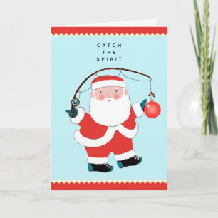 Lustige Weihnachtsfeiertagskarten Feiertagskarte