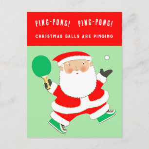 Lustige Weihnachtsferien-Postkarte Feiertagspostkarte